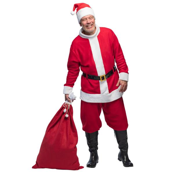 Julenisse Rød Julegavesekk