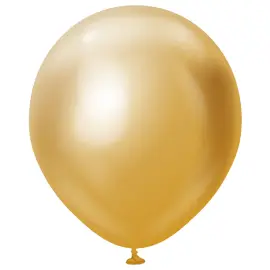 Latexballonger Gullkrom 45 cm