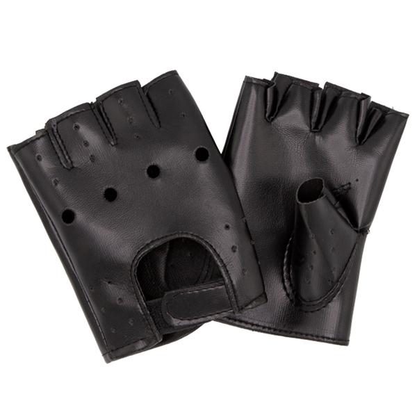 Fingerløse Sykkelhansker Svart