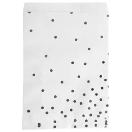 Festposer med S&oslash;lvprikker 8-pakning