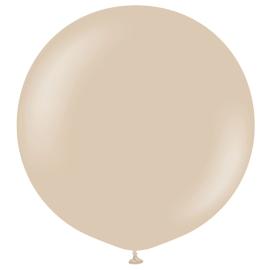 Latexballonger Hasseln&oslash;ttbrun 60 cm 2-pakning