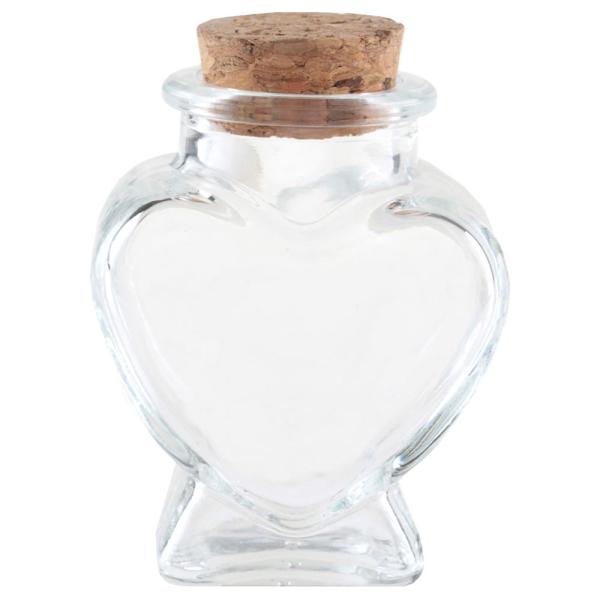 Liten Glassflaske Hjerte