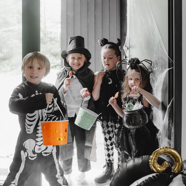 Hårbøyle med Stor Edderkopp Svart