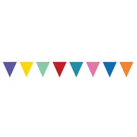 Vimpelgirlander Fargeblanding