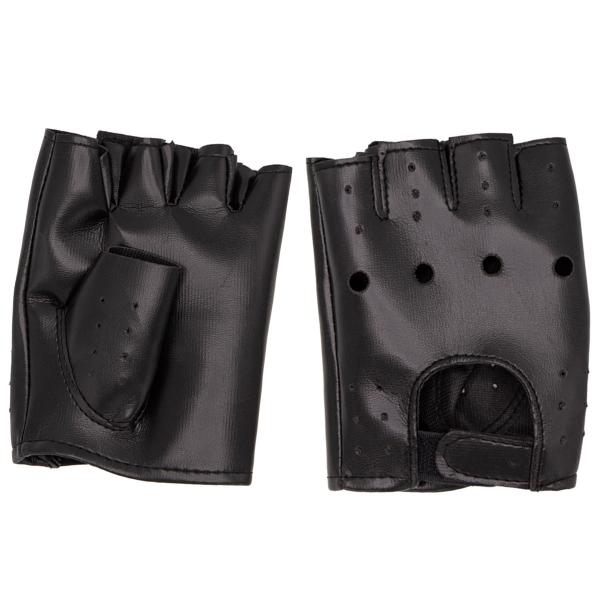 Fingerløse Sykkelhansker Svart