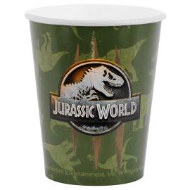Jurassic World Pappkopper 25 cl 6-pakning