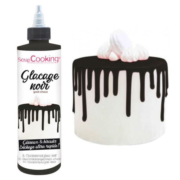 Sjokoladeglasur Svart ScrapCooking