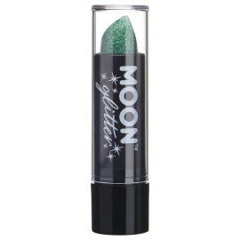 Moon Glitter Holografisk Glitter Leppestift Grønn