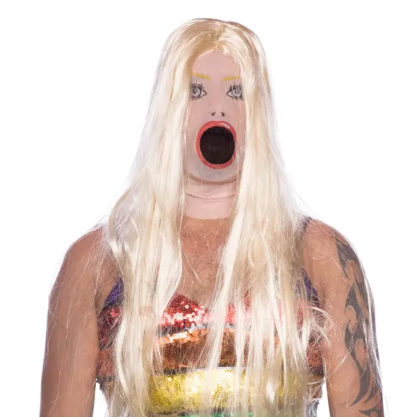 Sexdukke Maske Blond