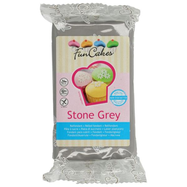 Grå Sukkerpasta Stone Grey