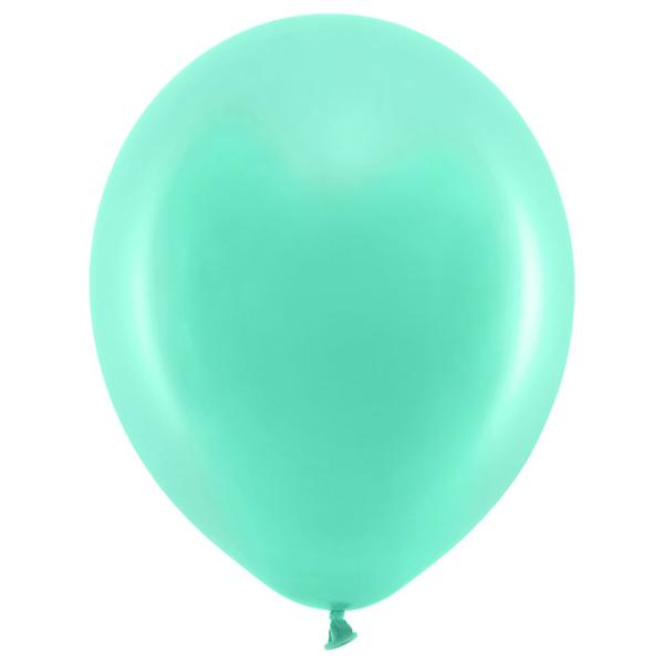 Rainbow Latexballonger Mintgrønne 100-pakning