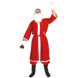 Nissedrakt med Lue og Belte i Fl&oslash;yel