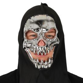 Monstermaske Metallic S&oslash;lv