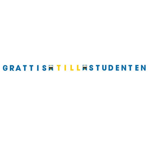 Grattis Till Studenten Banner