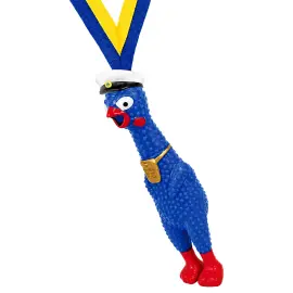Studentbamse Pipende Kylling 17 cm