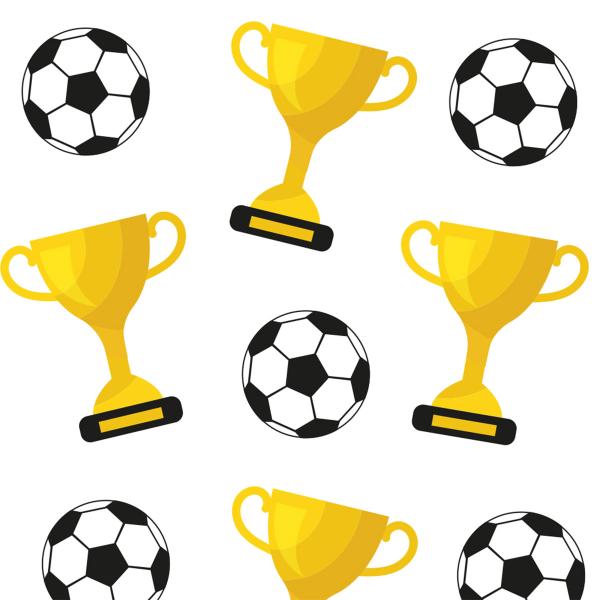 Cellofanposer Fotball 20-pakning