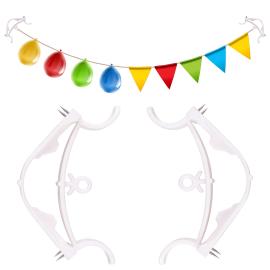 Hjørneklemmer til Ballonggirlander 2-pakning
