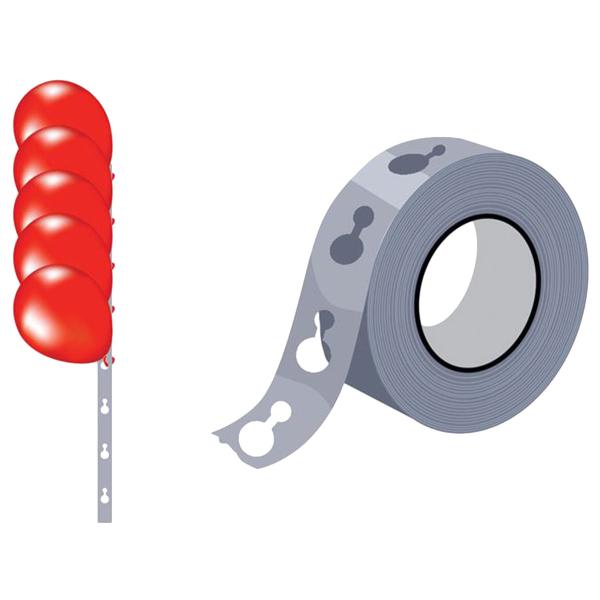 Ballongbånd Transparent 15 m