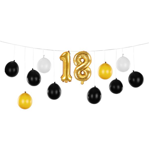 DIY Ballonggirlander 18 år 13-pakning