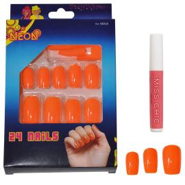 L&oslash;snegler Neonoransje