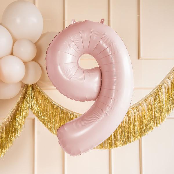 Tallballong Pastellrosa