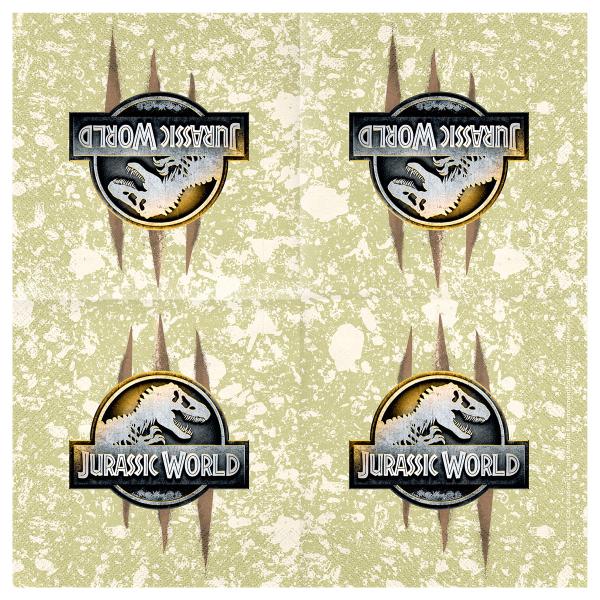 Jurassic World Papirservietter 20-pakning