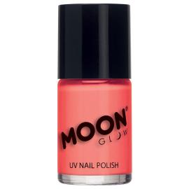 Moon Glow Neon UV Neglelakk Pastell Korall