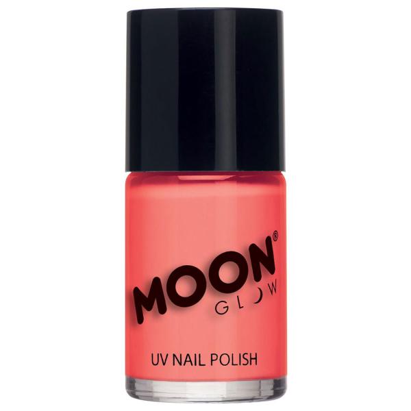 Moon Glow Neon UV Neglelakk Pastell Korall