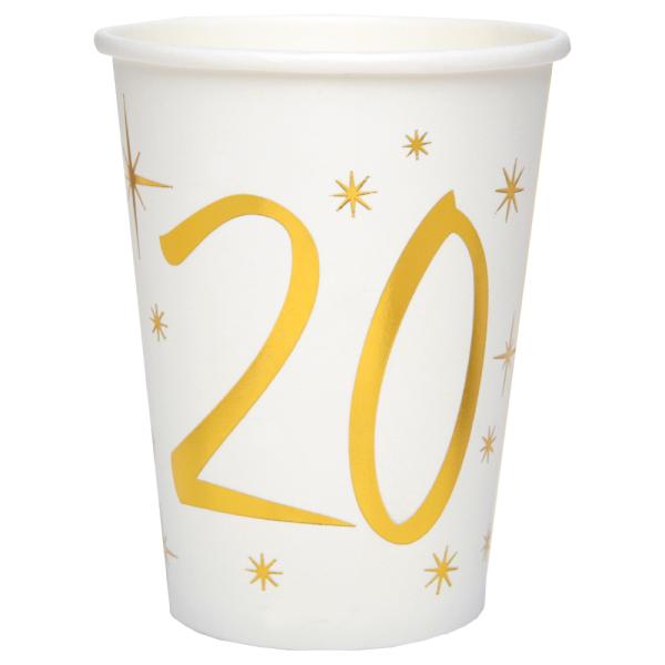 Pappkopper 20 År Sparkle