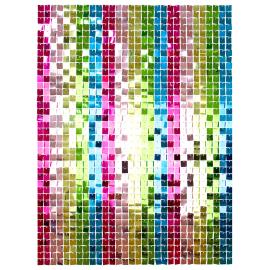 Backdrop Paljettpanel Northern Lights 30x30 cm 12-pakning