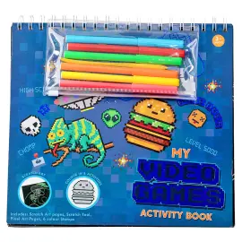 Aktivitetsbok Video Games