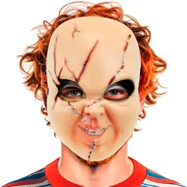 Maske Skummelt Dukkeansikt
