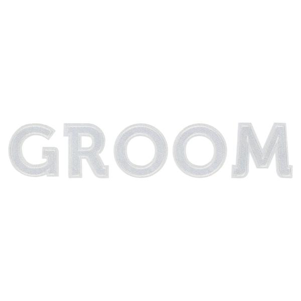 Groom Strykemerker Hvite