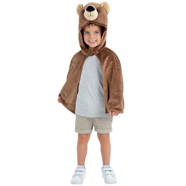 Deluxe Bjørn Plush Cape Barn 4-7 år