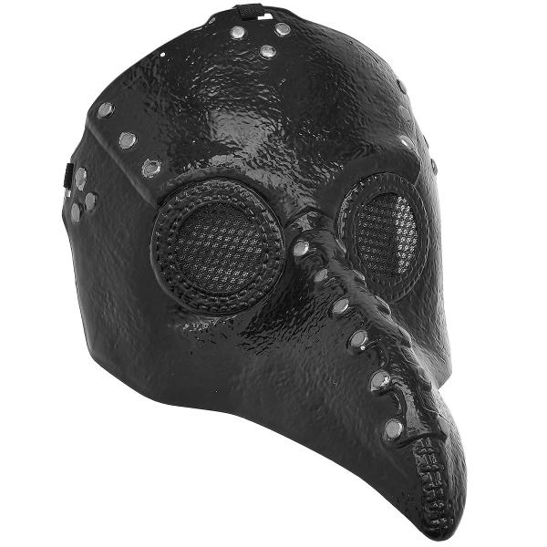 Pestmaske Svart