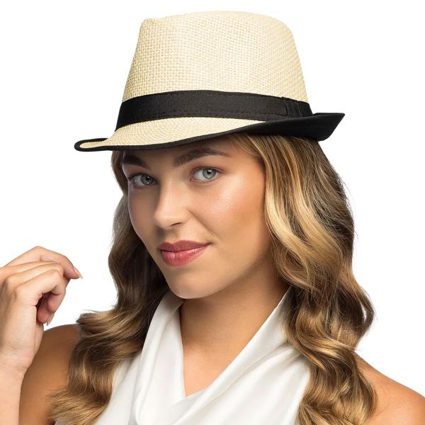Trilbyhatt Flettet