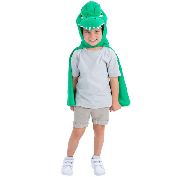 Deluxe Dinosaur Cape Barn 4-7 år