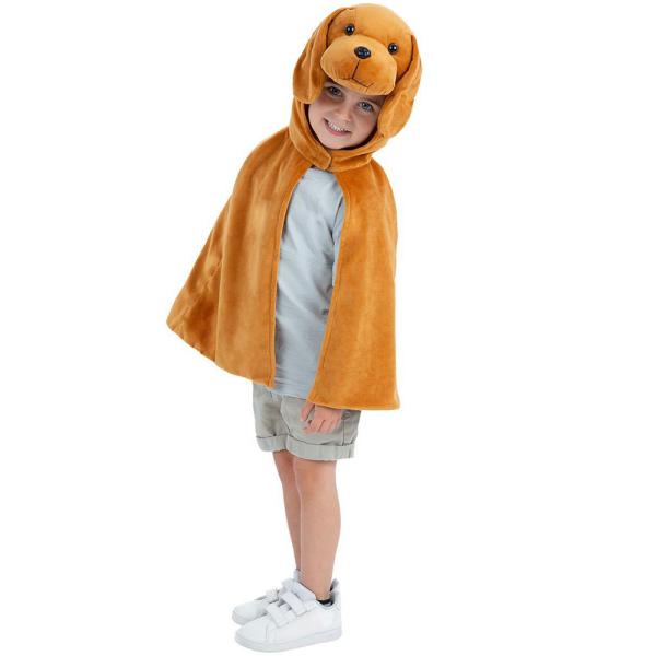 Deluxe Hund Plush Cape Barn 4-7 år
