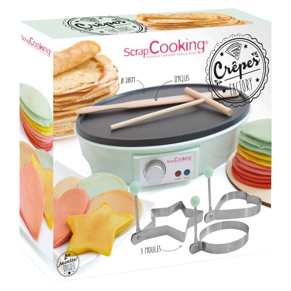 Crêpesmaskin Sett