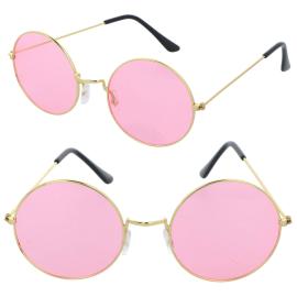Briller Rosa/Gull