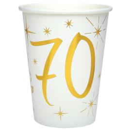 Pappkopper 70 År Sparkle