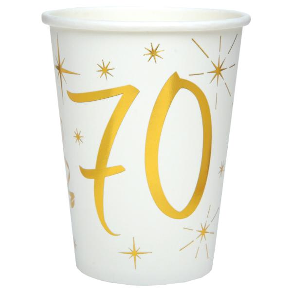 Pappkopper 70 År Sparkle