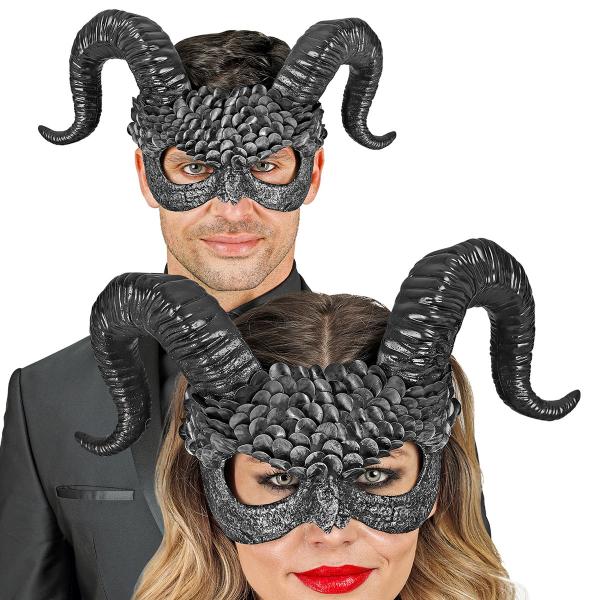 Commedia Dell'arte Demon Halvmaske