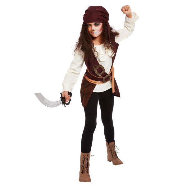 Piratjente Kostyme Barn Dark Spirit