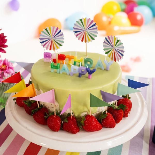 Partypicks Stripetastic 10-pakning