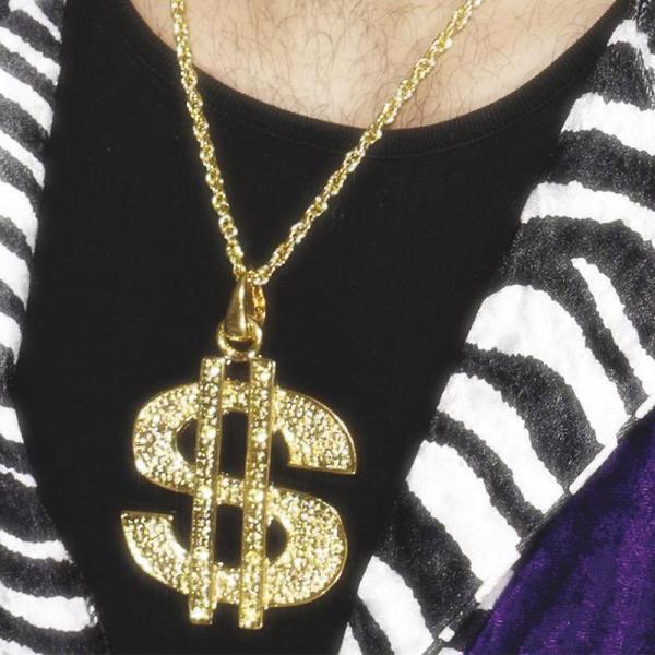 Dollartegn Halskjede Gull