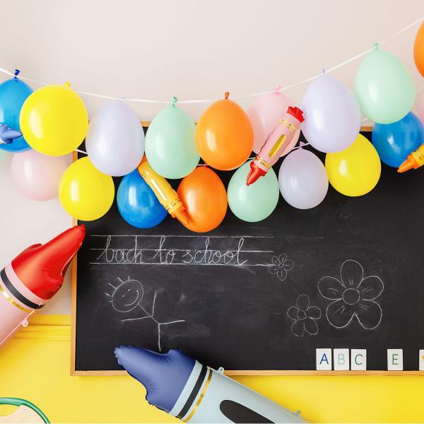 DIY Ballonggirlander Fargeblanding 21-pakning
