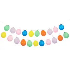 DIY Ballonggirlander Fargeblanding 21-pakning