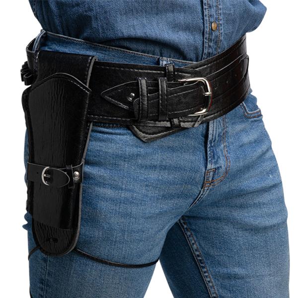 Deluxe Hylster med Belte Svart