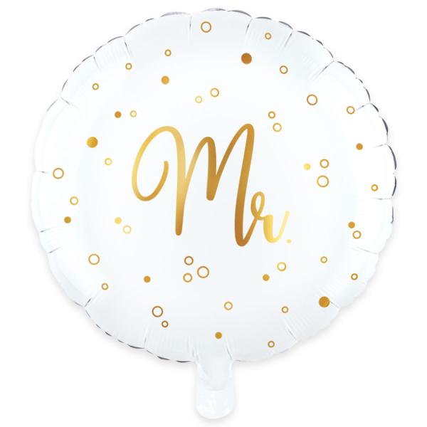 Rund Folieballong Mr